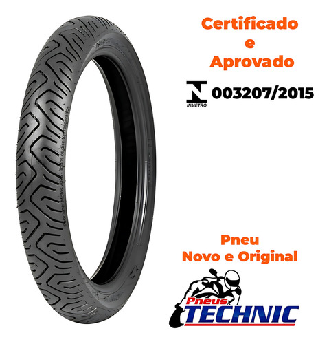 Par Pneu Ybr Factor 150 275-18 + 100-90-18 (+largo) Technic