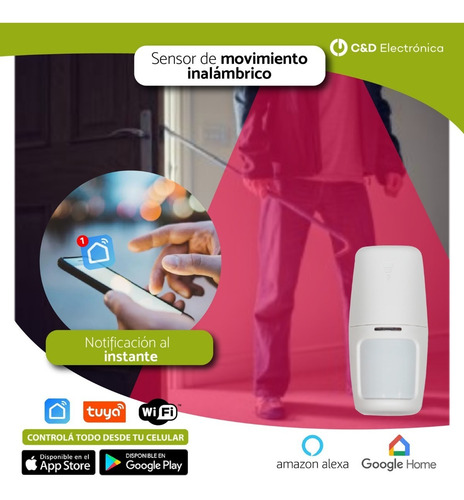 Imagen 4 de 10 de Kit 4 Alarma Domiciliaria Inalambrica Celular Wifi Gsm Pstn