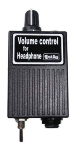  Volume Control Black Bug Controla O Vol Do Fone Power Play