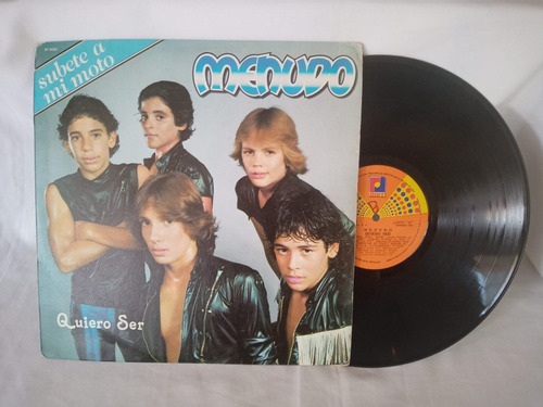 Lp Menudo Subete A Mi Moto - Claridad Disco Mex. Raff 1981