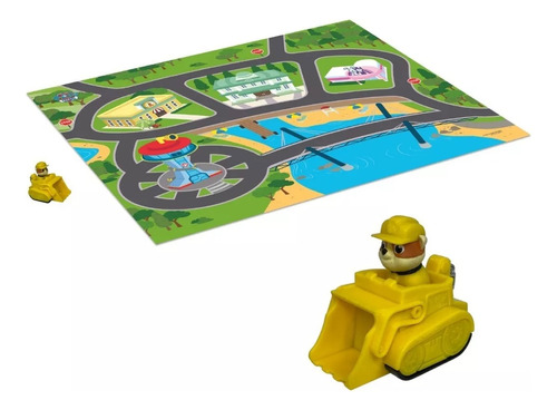 Megamat Alfombra Pista Peppa Pig Paw Patrol Auto Manta Lelab