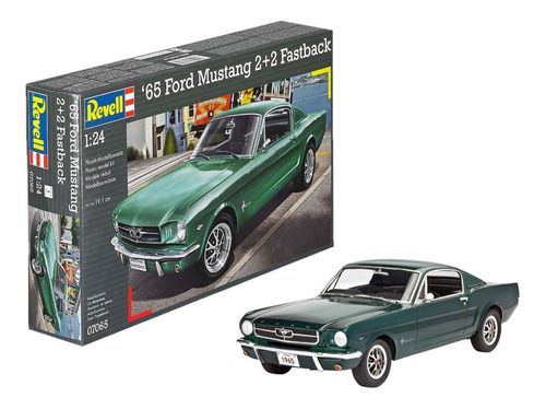 1965 Ford Mustang 2+2 Fastback By Revell Germany # 7065 1/24