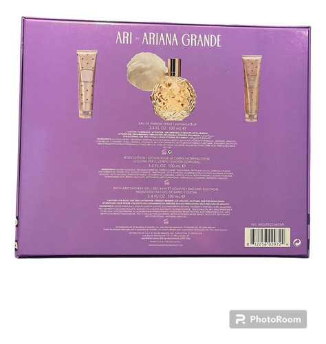 Set Ariana Grande Ari Eau De Parfum 100 Ml