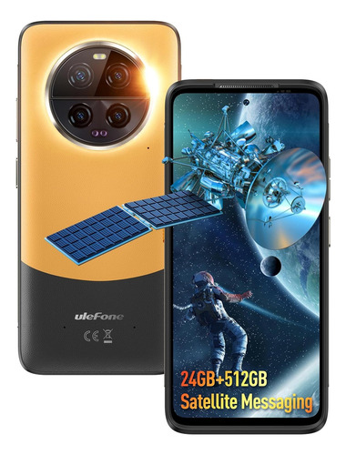 Ulefone Armor 23 Ultra 5g Celular 120w Cargador Mensaje Satelital 24gb+512gb 6.78 Fhd+ 50+50mp Cámara Dimensity 8020 Andriod13 Doble Sim Smartphone