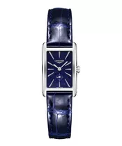 Comprar Longines Quartz Dolcevita Blue Strap Watch, Blue Dial, 32mm 