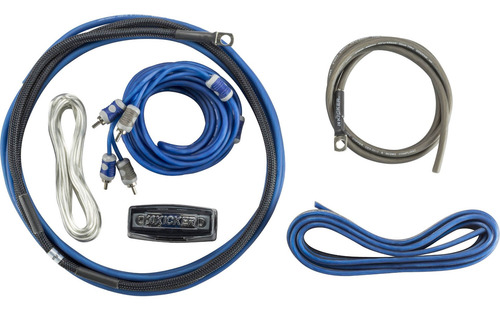 Kit De Cables Kicker 8 Gauges Para Potencias 2 Vias 46ck8