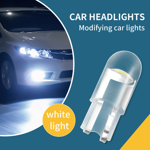 Lámpara De Techo De Lectura Led T10 W5 W Cob Para Coche, 10