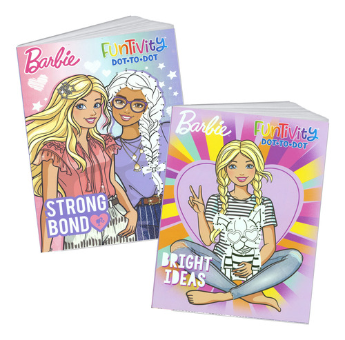 Activity Book Barbie Funtivity - Juego De 2 Libros Para Col.