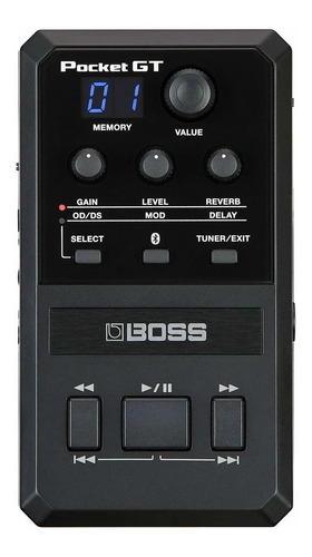 Procesador  Efectos P/guitarra Pocket-gt Ultracompacto Boss