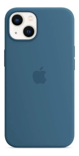 Silicon Case Con Magsafe iPhone 13 Blue Jay Original