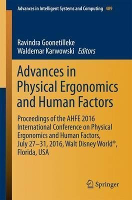 Advances In Physical Ergonomics And Human Factors - Ravin...