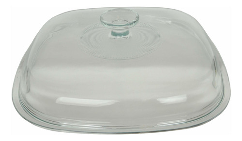 Corning Ware Pyrex Tapa Cristal Cuadrada Transparente 9 3 4 