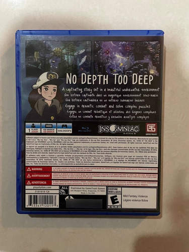 Song Of The Deep Ps4 (Usado)