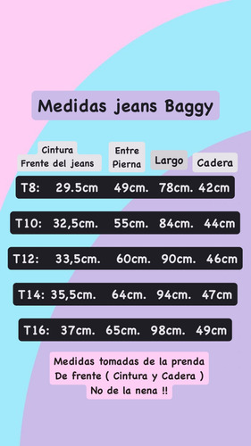 Jean Nena Buggy Holgado Hebillas Para Regular