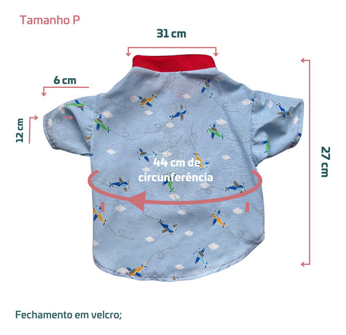 Roupa Pet, Camisa Cachorro E Gato - Roupinha Pet Macho