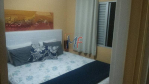 Imagem 7 de 8 de Ref 11.314 Excelente Apartamento No Bairro Jardim Paris, Com 2 Dorms, 1 Vaga, 56 M² Útil, Varanda, Lazer, Próx. Ao Shopping Campo Limpo. - 11314