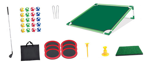 Juego De Golf Pong, Incluye Pelotas De Golf Bastidor Único