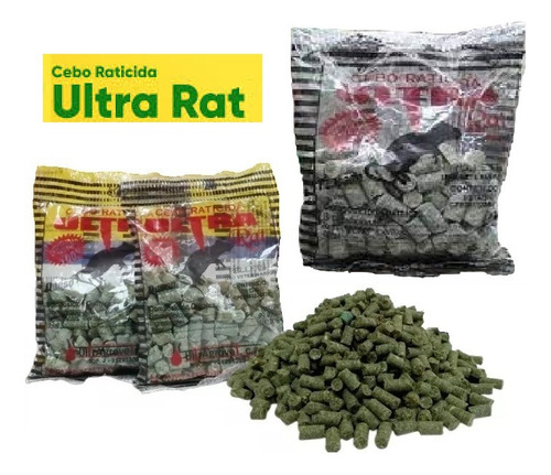 Combo Trampa Mata Ratones Ratas 2 Laminas + 100 Gramos Cebo