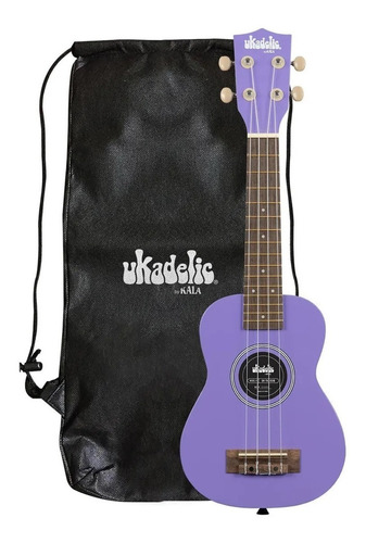 Ukulele Ukelele Kala Ukadelic Soprano Uk-ultraviolet Funda 