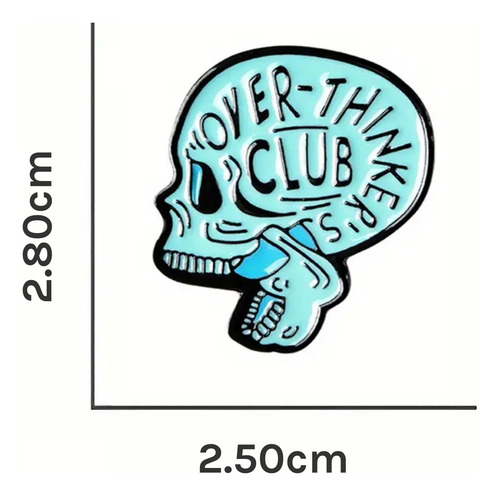 Pin Ansioso Over-thinker's Club