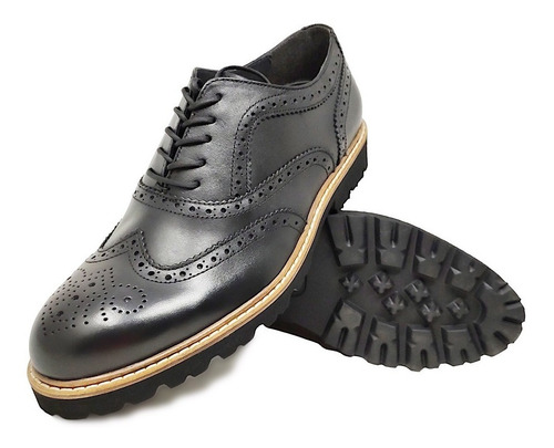 Imagen 7 de 10 de Zapato Para Caballero Bostoniano Fina Piel Ultra Confort