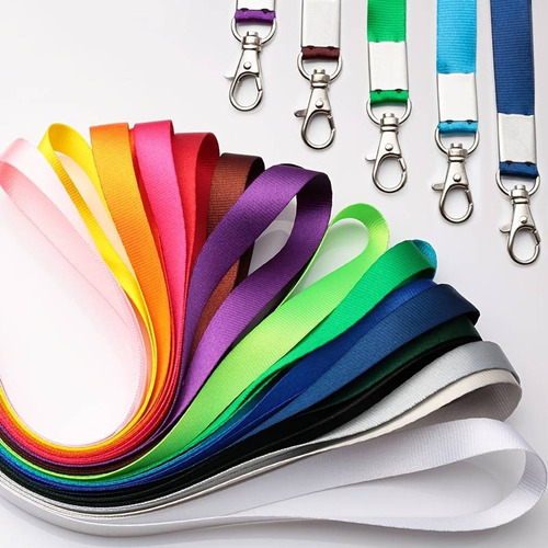Pack De 50 Lanyard Colgante 1,5cm Mosquetón