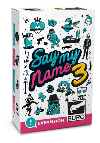 Juego De Mesa Say My Name 3 Bureau Muy Lejano