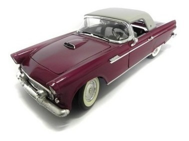 Miniatura Ford Thunderbird 1955 1/18 Yat Ming - Com Defeito