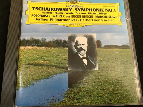 Tschaikowsky Symphonie Nr 1 Marche Slave Karajan Cd D9