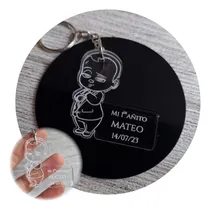 Comprar 10 Llaveros Jefe En Pañales Personalizados Souvenir 
