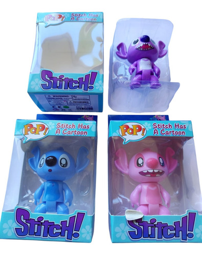 Muñecos Stitch Coleccionables Adopta Diversas Formasflexibl