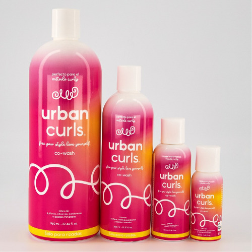 Co-wash Shampoo Para Cabello Rizado Urban Curls Sn Sal 360ml