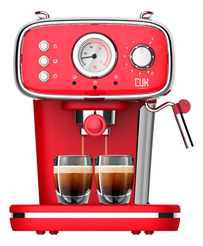 Cafetera Expreso Espresso Doble Gadnic Calentador Vaporizado
