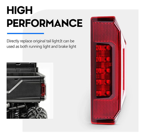 1 Conjunto De Luz Trasera Trasera, Luces De Freno Led Para P
