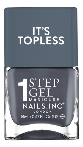 Nails Inc It's Topless Esmalte De Uñas 4 En 1, Tratamiento,