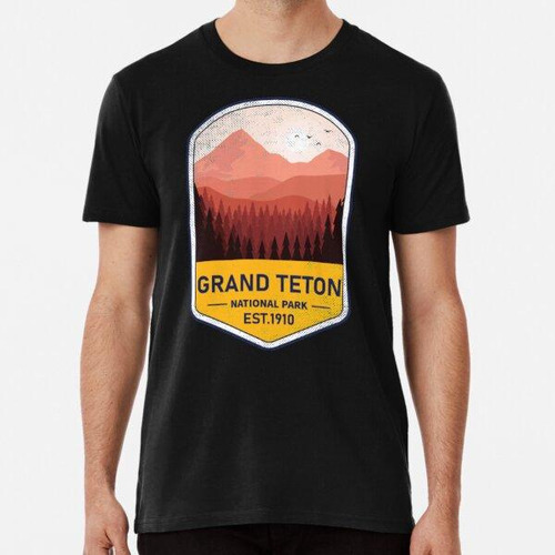 Remera Parque Nacional Grand Teton Naturaleza Senderismo Cam