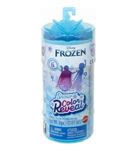 Frozen Muñeca Sorpresa Snow Color Reveal Hmb83