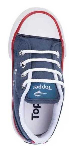 Zapatillas Topper Nova Low Kids Azul Oferta!