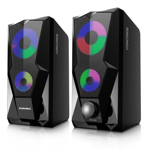 Parlantes Micronics Concorde Rgb