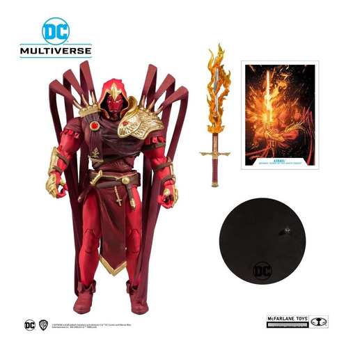 Imagen 4 de 6 de Dc Multiverse Figura De Azrael - Batman White Knight Nueva!!