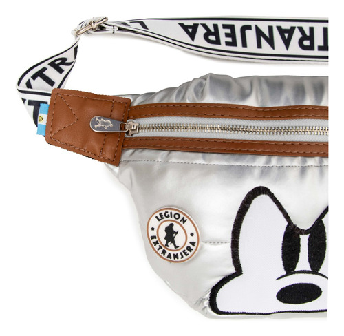 Riñonera Ushuaia Cadenas Mickey Silver