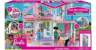 Barbie Estate Casa Malibu Casa De Muñecas 60 Cm