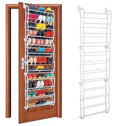 Organizador Zapatos Rack Puerta 36 Pares Resistente Zapatero