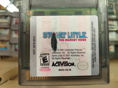 Stuart Little The Journey Home Game Boy Color (Usado)