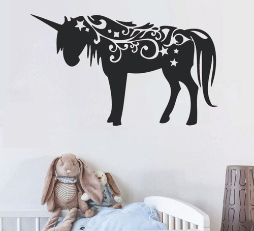 Vinilos Decorativos Unicornio Cuarto Infantil