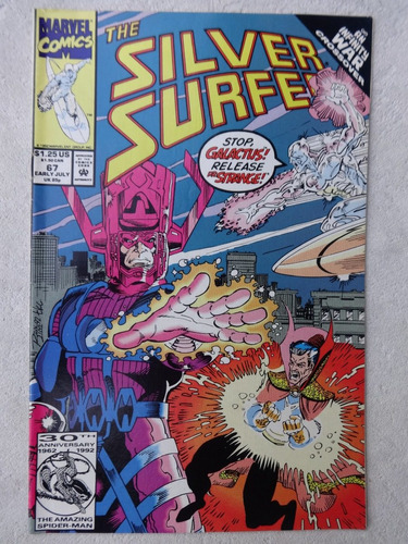 The Silver Surfer Nº 67 - 68 - 69: Infinity War Crossover