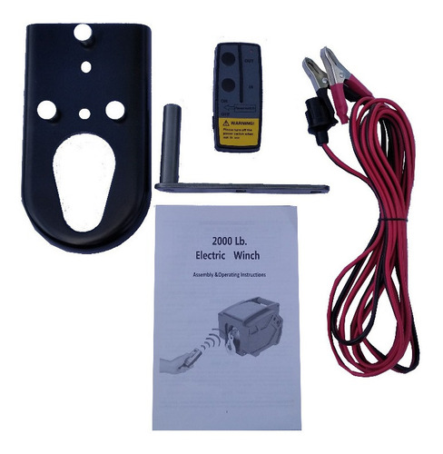 Imagem 4 de 9 de Guincho Eletrico 12v 2000lbs Reboque Jet Ski Barco Lancha