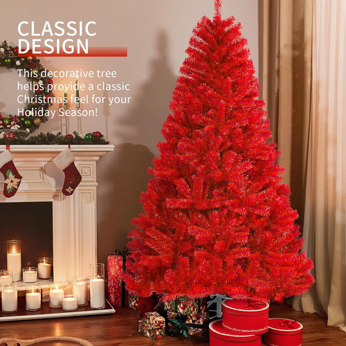 Jearey Artificial Holiday Christmas Tree 6ft, Árbol De Navid