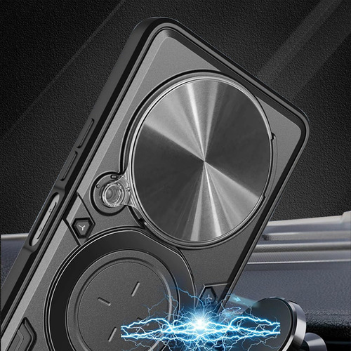Funda Uso Rudo Carcasa Cámara Para Redmi 14c/a4/c75+mica Negro Redmi 14c 4g/redmi A4 5g/xiaomi Poco C75