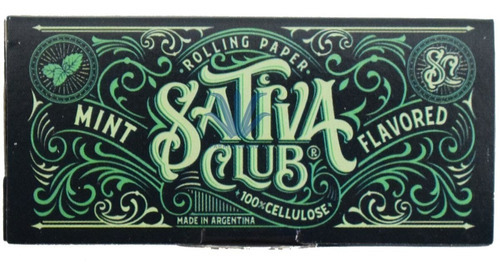 Sativa Club Caja Celulosa Mint Menta 1 1/4 X 15 Grow Beccar